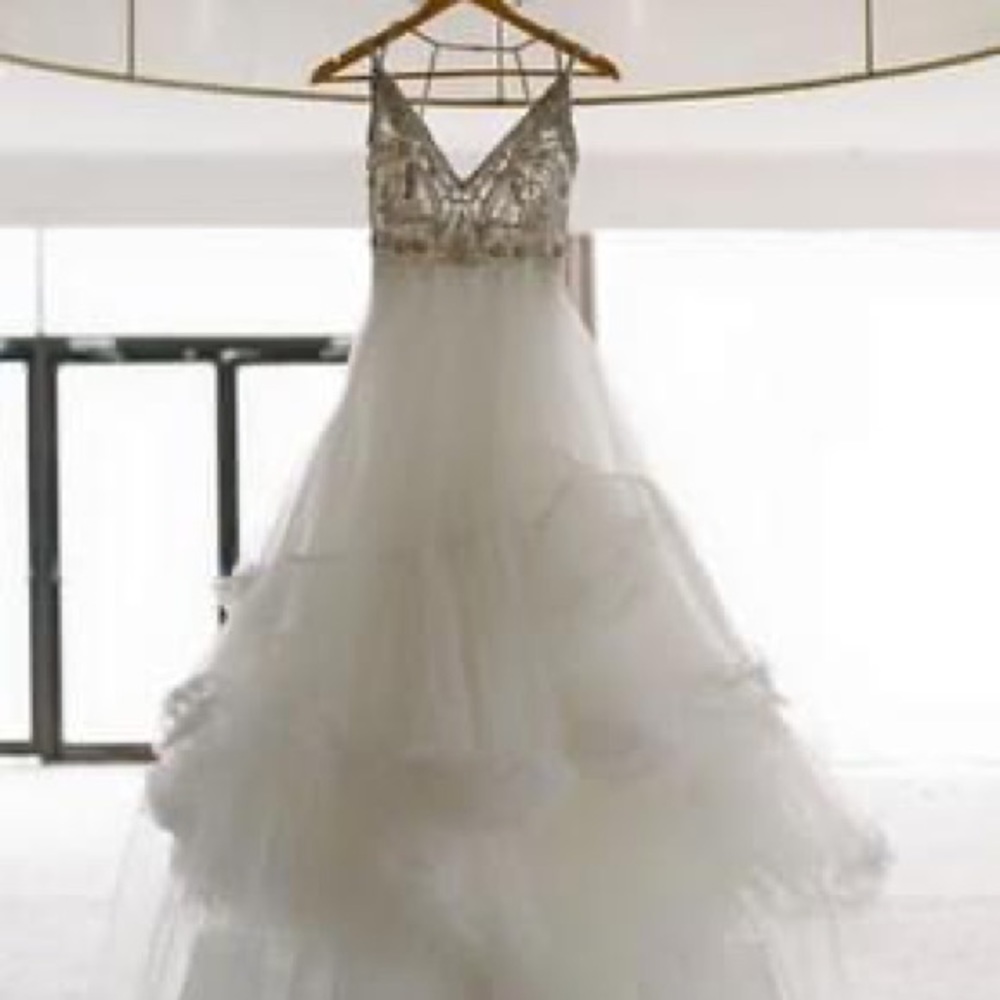Hayley Paige Georgie runway gown